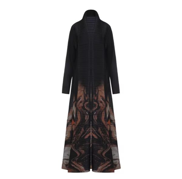 Black fire abaya